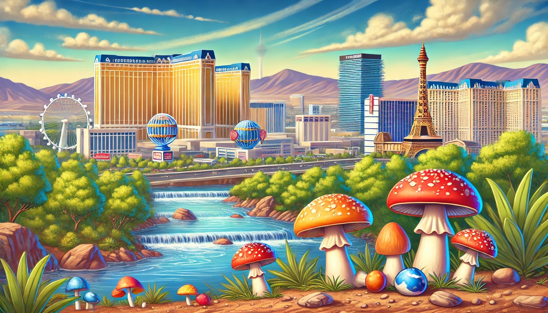 How long do shrooms last in Las Vegas